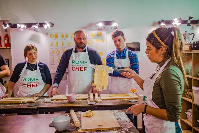 2-in-1 Pasta and Tiramisu Cooking Masterclass in Rome - A 3-hour Rome kitchen workout: pasta, carbonara or cacio e pepe, tiramisu