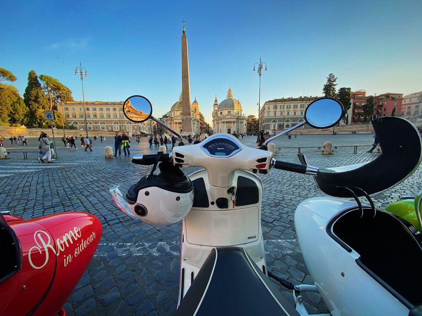 Afternoon Vespa Sidecar Tour with Gourmet Gelato Stop - Fontana di Trevi: iconic fountain, with context that helps you see it