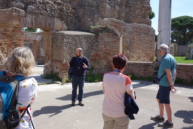 Ancient Ostia Antica Semi-Private Day Trip from Rome by Train with Guide - Baths of Neptune and the mosaic detail you should actually look for