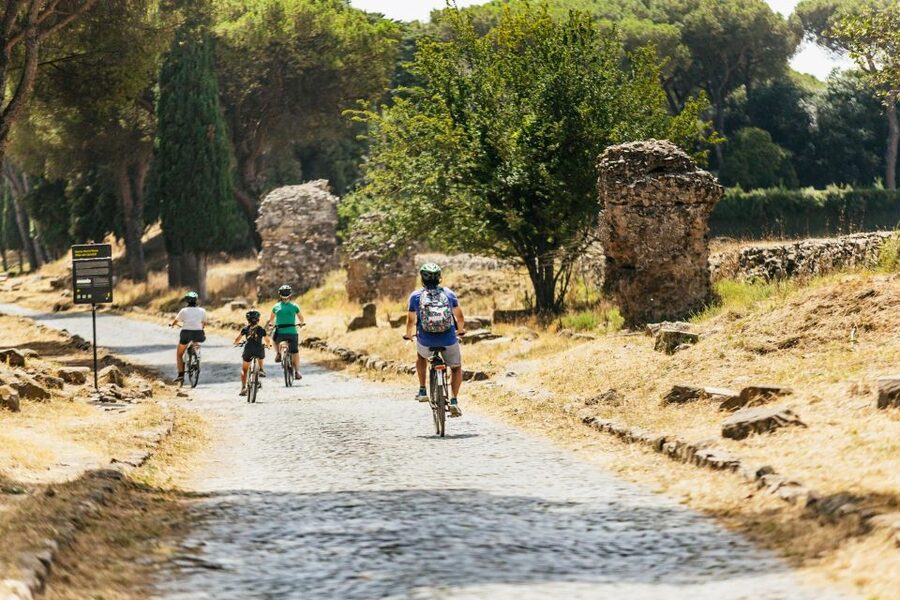 Appia Antica & Aqueducts e-Bike Tour - Official Provider - Optional Catacombs, Saint Sebastian or Saint Callixtus