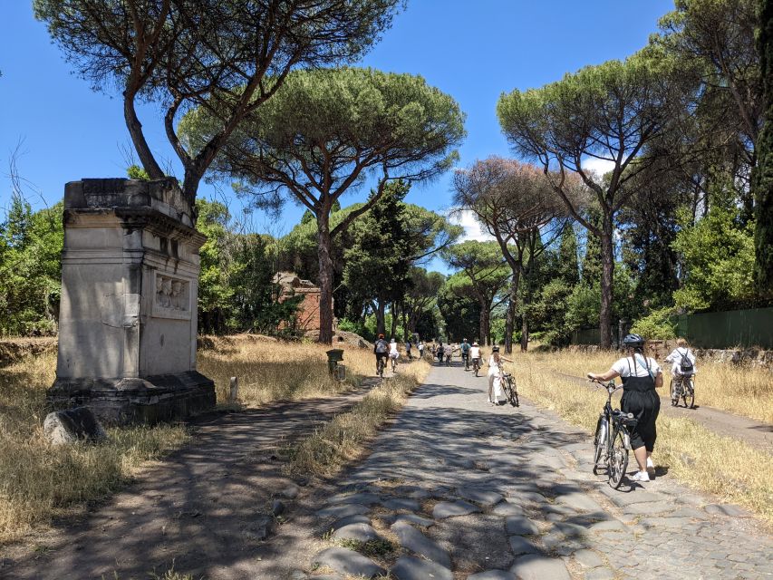 Appia Antica & Aqueducts e-Bike Tour - Official Provider - Villa dei Quintili and the Imperial Leisure Connection