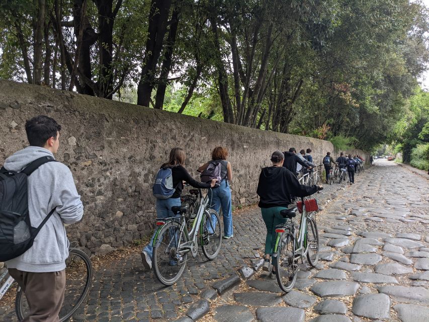 Appia Antica & Aqueducts e-Bike Tour - Official Provider - Parco degli Acquedotti: Roman Aqueduct Arches Up Close