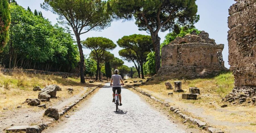Appia Antica: Full Day Bike Rental with Customizable Routes - E-bike vs mountain bike vs city bike, and how rough it gets