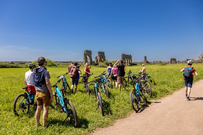 Appian Way & Aqueducts small group e-bike tour(catacombs & food) - Leaving the City: Spa Ruins and the Big Appian Way Transition