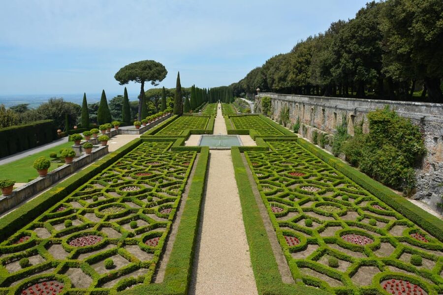 Borgo Laudato Si' - Gardens of Villa Barberini - Gardens of Villa Barberini at Castel Gandolfo, the Easy Way