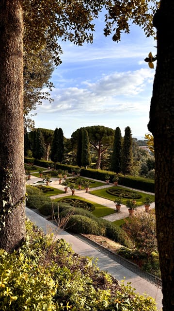 Borgo Laudato Si' - Gardens of Villa Barberini - How the Eco-Friendly Vehicle Route Works in One Hour