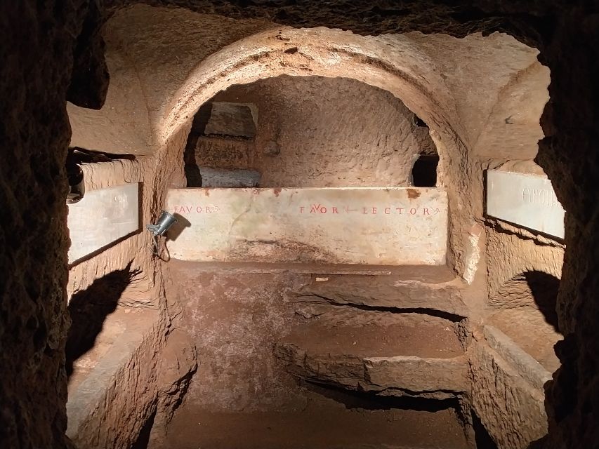 Catacombs of Saint Agnes Entry Ticket & Guided Tour - The Marble Slabs, the Staircase, and Why It Matters