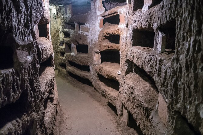 Catacombs Tour with Transfer – Optional Capuchin Crypt or Trevi - Price and logistics: is $54.31 good value for you