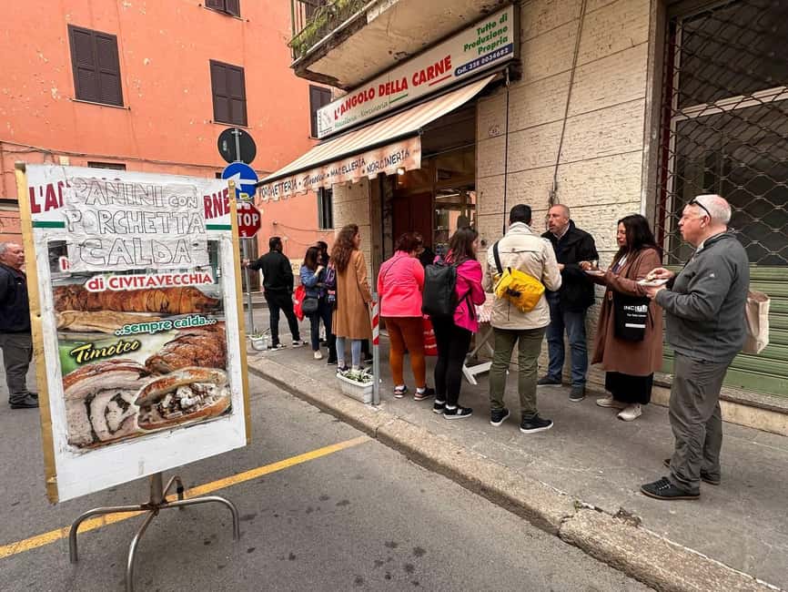 Civitavecchia: Historical and Culinary Walking Tour - The local café break: snacks that reset your energy
