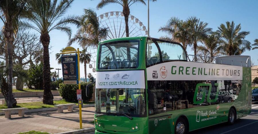 Civitavecchia: Hop-On Hop-Off Bus Ticket with Audio Guide - Seafront mood and the Unconditional Surrender stop