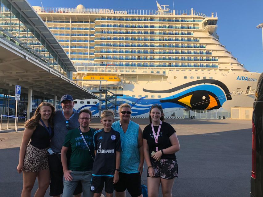 Civitavecchia Port: Private or Shared Guided Tour of Rome - Meeting the Driver and Settling Into the Air-Conditioned Van
