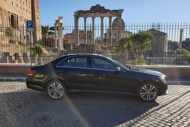 Civitavecchia Private Transfer: Rome to Civitavecchia Cruise Port - The air-conditioned van, seating for eight, and baggage limits