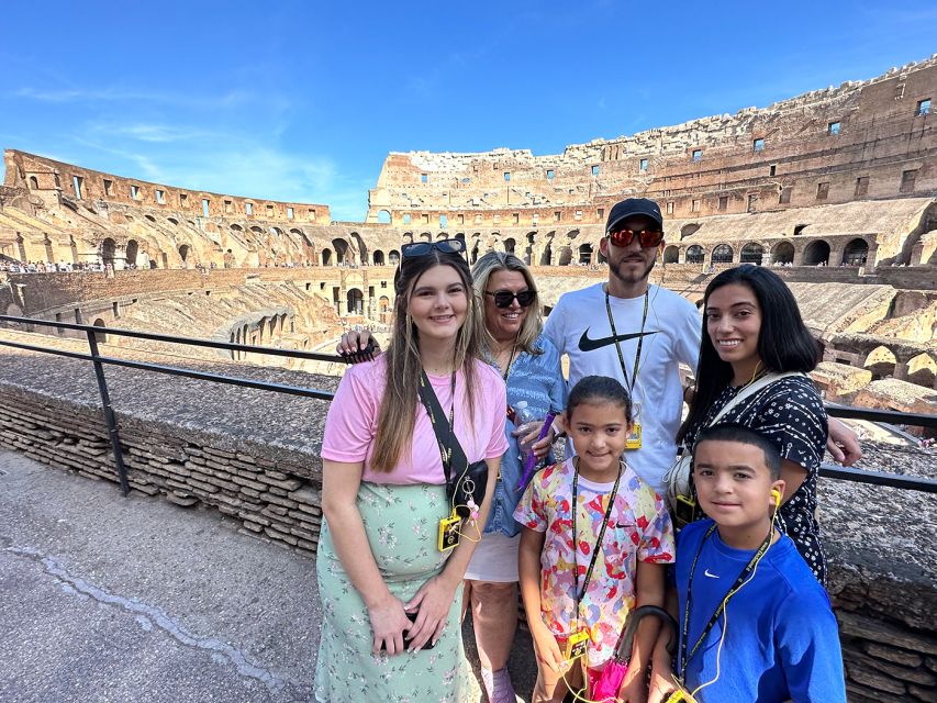 Colosseum and Ancient Rome Family Tour for Kids - Roman Forum Walk: Temples, Courts, and the Roads Citizens Used