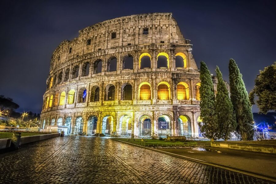 Colosseum by Evening Guided Tour with Optional Arena Access - Entering the Colosseum: reserved evening access and first impressions