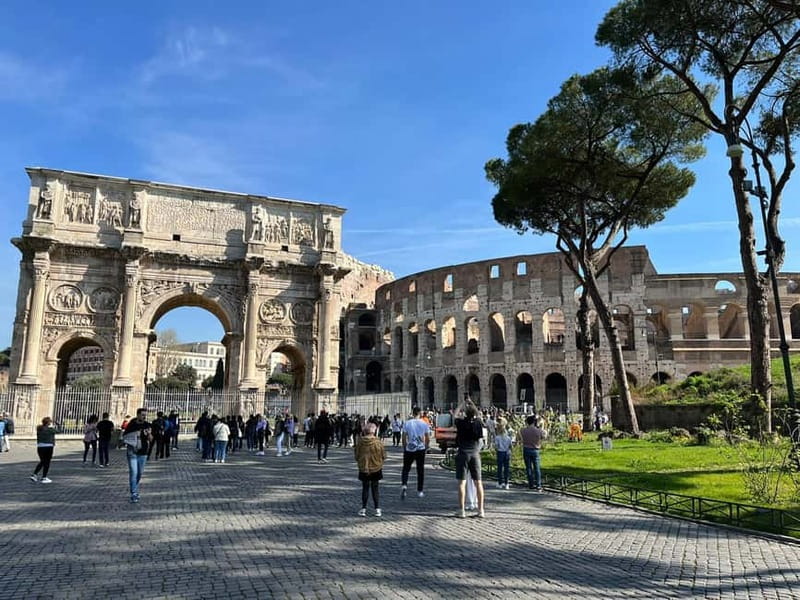 Colosseum Express Guided Tour / Forum & Palatine Audioguide - Meeting point near Piazza di San Clemente or Arco di Costantino