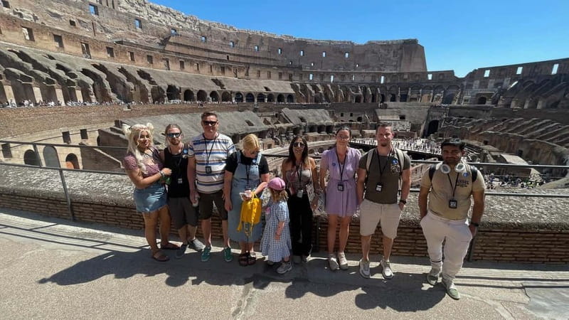 Colosseum, Forum and Ancient Rome Semi-Private Guided Tour - Roman Forum walking stop: ruins that feel like a city center
