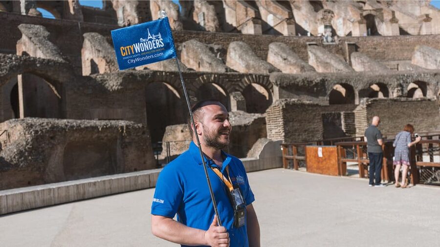 Colosseum with Arena Floor, Palatine Hill & Forum Tour - Palatine Hill in the final stretch, plus the uphill viewpoint