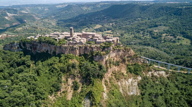 Day trip Frm Rome: Civita di Bagnoregio & Villa Lante Garden - Civita di Bagnoregio, the Dying City, with real walking time