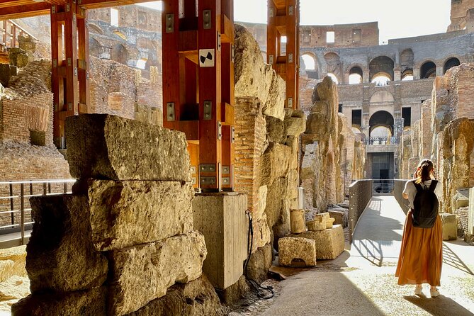 Expert Guided Tour of Colosseum Arena OR Underground, and Forum - Beyond Stone: What The Colosseum Visit Really Teaches