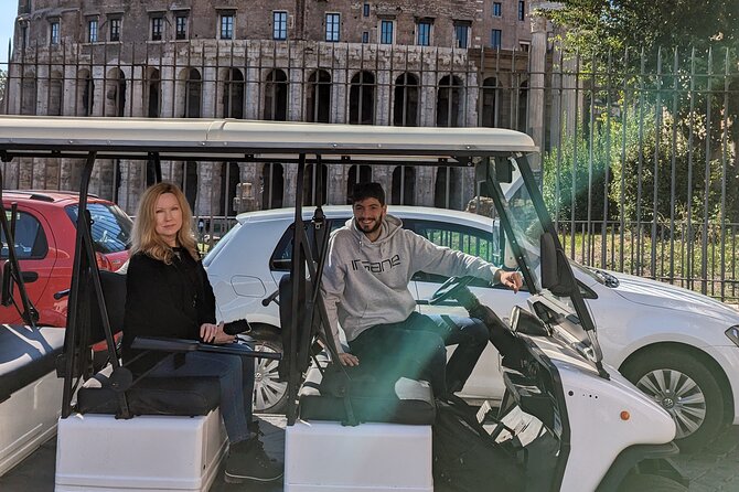 Explore Rome on a Golf Cart: Private Tour - The Foro Romano pass: quick, and that is the point