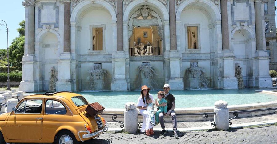 Fiat Cinquecento Vintage Rome City & Photo Tour - Languages and local hosting that make the history feel usable