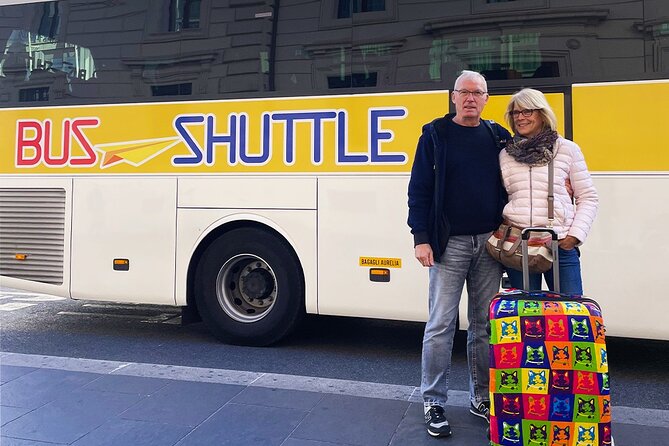 Fiumicino Airport Shared Shuttle Bus to Rome Termini & Vatican - Where You’ll Go in Rome: Termini, Vatican, and Via Circonvallazione Aurelia