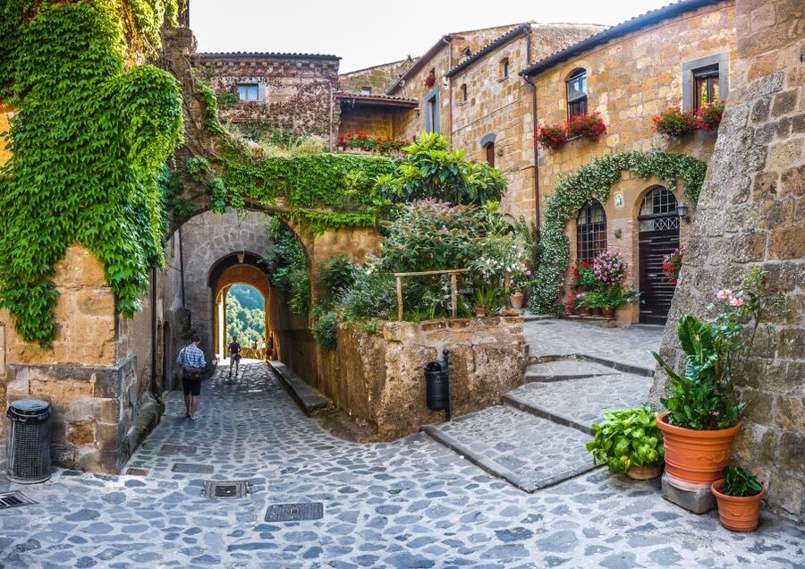 From Civitavecchia: the Dying City and Monster Park Tour - Civita di Bagnoregio, the dying city and its 300-meter bridge