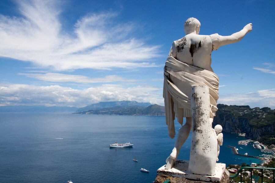 From Rome: 3-Day Tour to Pompeii, Sorrento & Capri - Day 2 Capri the Easy Way: Ferry Ride, Blue Grotto Reality Check, and Limoncello