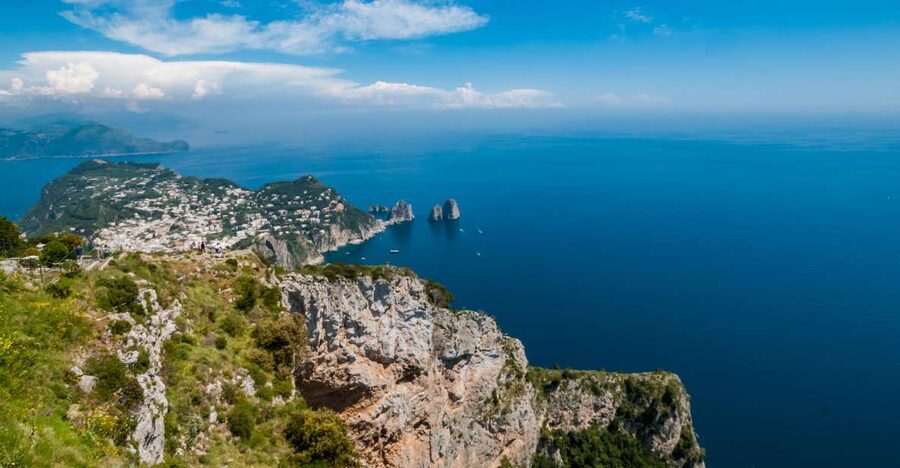 From Rome: Capri Guided Day Trip with Blue Grotto - 6:45 AM Rome to Naples, with Pontecorvo breaks built in