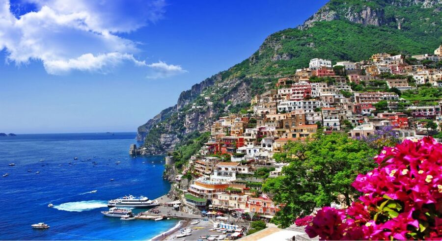 From Rome: Discover Amalfi Coast and Pompeii, Full Day Tour - Leaving Pompeii for Positano: Coffee Breaks and Coastal Arrival