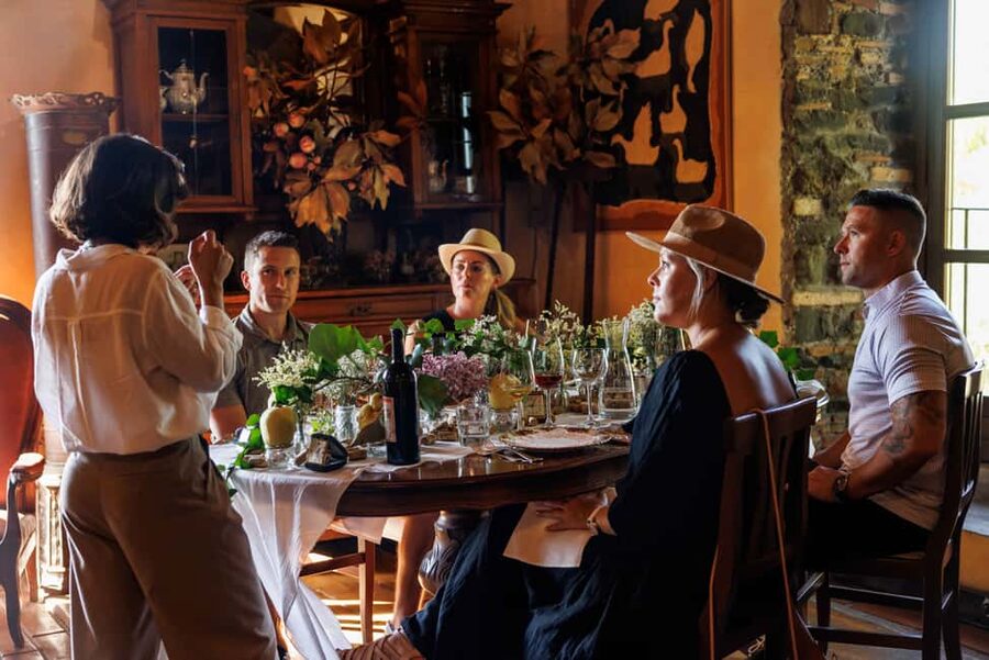 From Rome: Frascati Wine Region Tour with Wine Tasting - The guided tasting, with Frascati flavors and real pairing