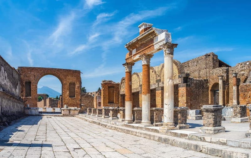 From Rome: Pompeii Guided Tour with Lunch - The Pompeii Route: Forum, Baths, Greek Theatre, and the Lupanar