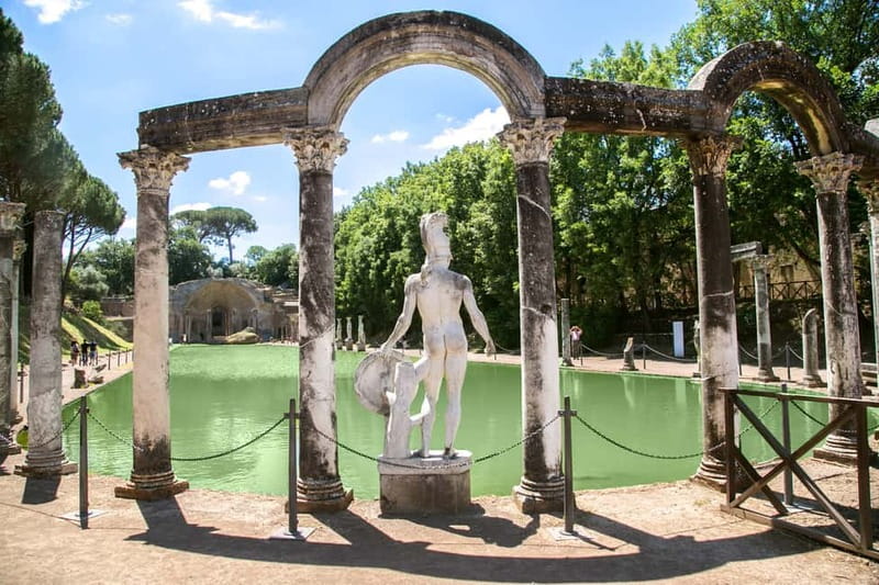 From Rome: Villa D'Este and Hadrian's Villa Tivoli Day Tour - Villa d’Este gardens: Where fountains turn into architecture