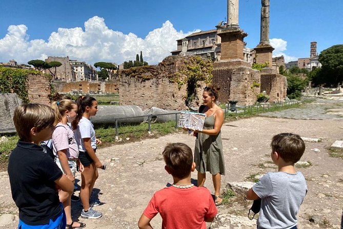German Kolosseum und Forum Romanum - Stop 1 at the Roman Forum: Romulus and Remus plus real political drama