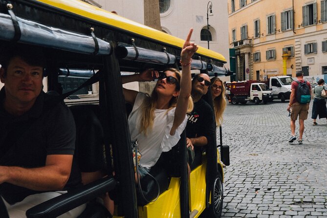 Golf Cart Small-Group Guided Tour: Rome City Highlights - Key things to know before you go