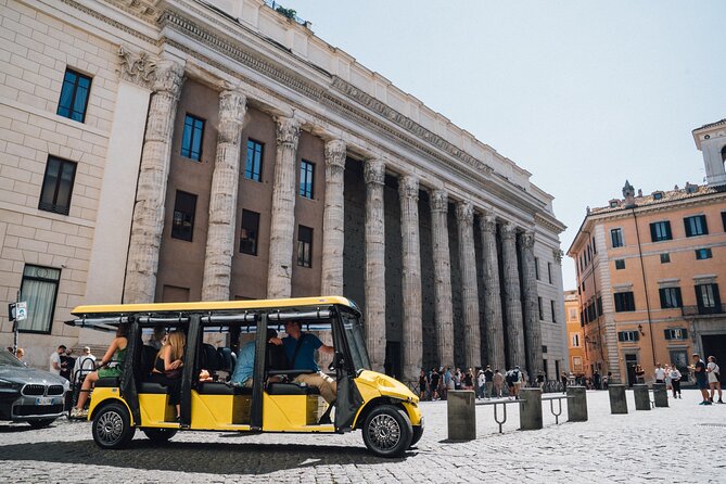 Golf Cart Small-Group Guided Tour: Rome City Highlights - Stop-by-stop: what you actually get at each highlight