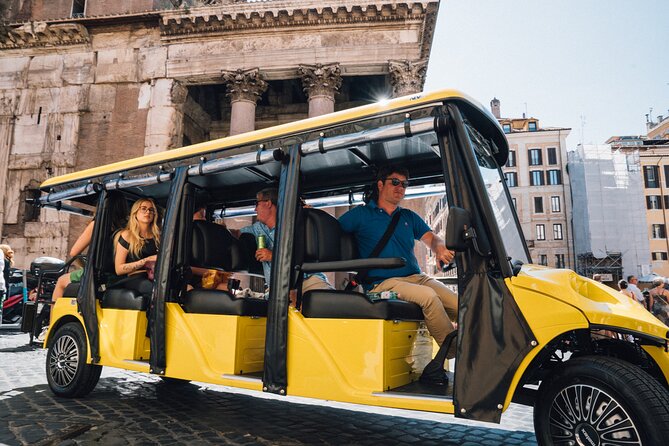 Golf Cart Small-Group Guided Tour: Rome City Highlights - Weather and comfort: tiny details that help