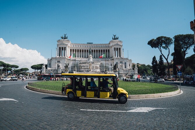 Golf Cart Small-Group Guided Tour: Rome City Highlights - Meeting at V. Monterone, 19, then rolling into the center