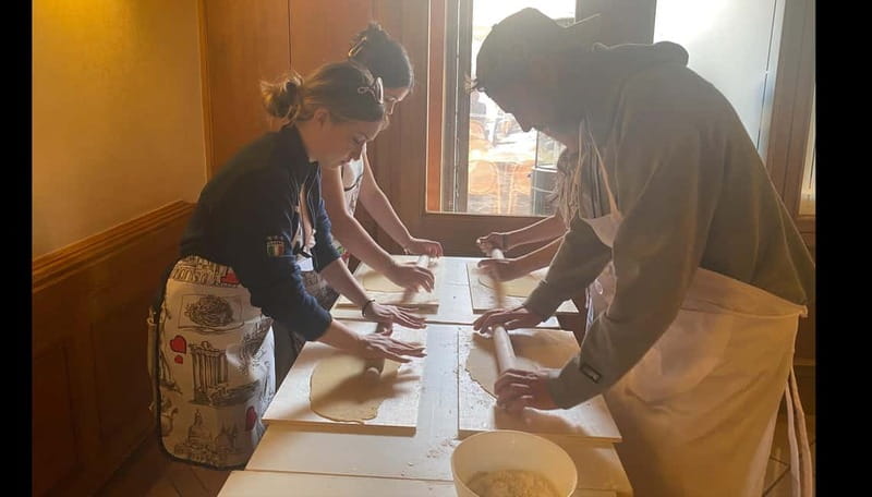 Hands-On Pasta & Tiramisu Class near Colosseum - Wine, English Instruction, and the Social Side of Cooking
