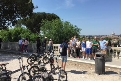 Hidden Rome: Small Group E-Bike Tour with Street Food Stops