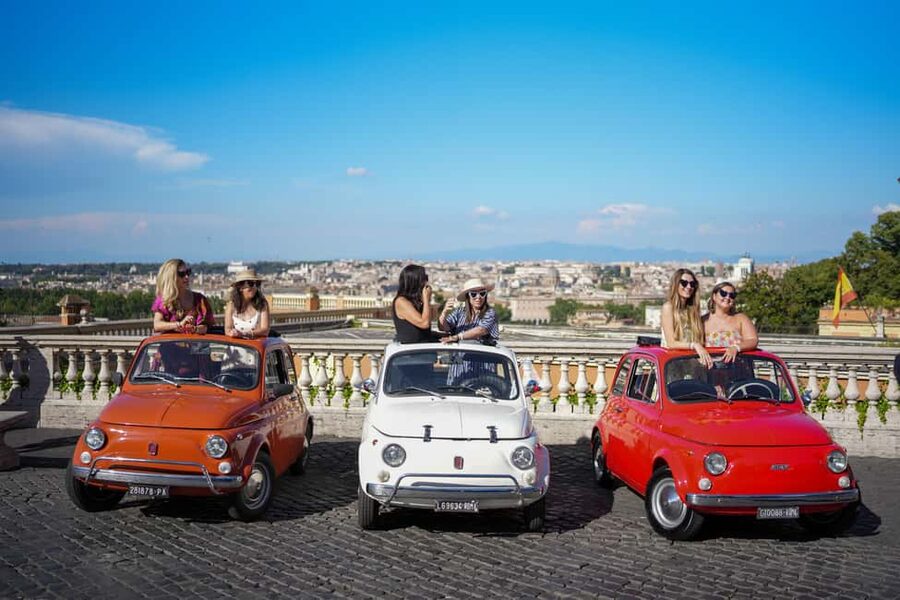 La Dolce Vita: Cruising Rome in a Classic Fiat 500 - Key points to know before you book