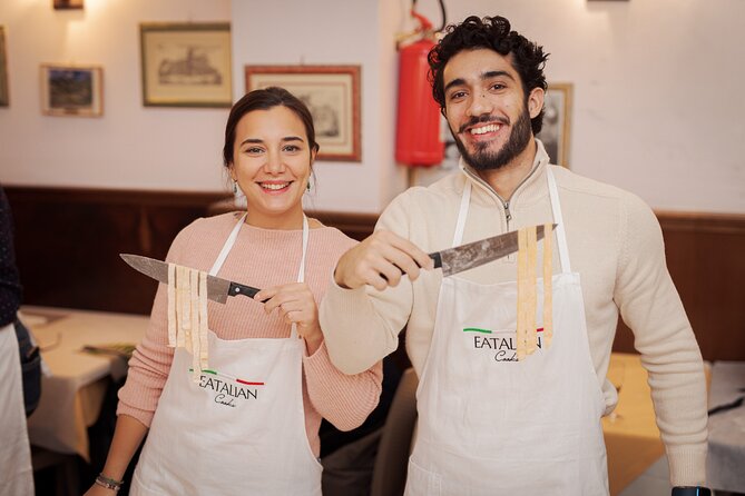 Pasta Cooking Class in Rome - Fettuccine Class in Piazza Navona - Bruschetta, Drinks, and Sauce Choices: The Meal Part That Counts