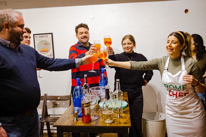 Pasta Cooking Class Near the Colosseum with 3 Spritz Cocktails - Key highlights at a glance