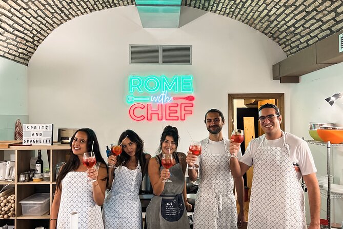 Pasta Cooking Class Near the Colosseum with 3 Spritz Cocktails - Dietary limits you must check before you go