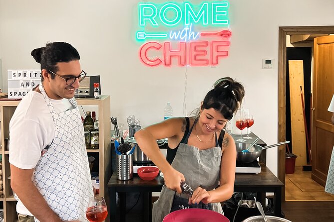 Pasta Cooking Class Near the Colosseum with 3 Spritz Cocktails - Meeting point and getting there without stress