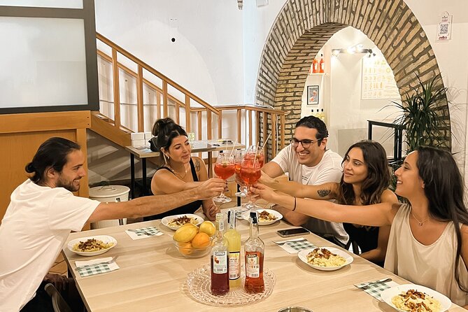Pasta Cooking Class Near the Colosseum with 3 Spritz Cocktails - The class rhythm: mix, roll, knead, and sip