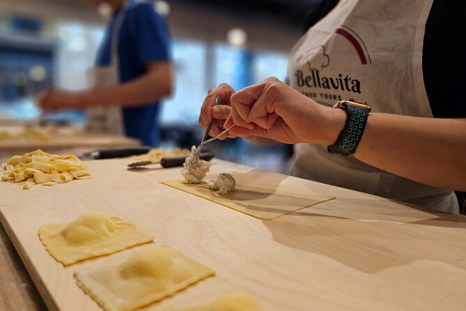 Pasta Fettuccine, Ravioli and Tiramisu MasterClass - A Rome pasta masterclass that turns you into the main character
