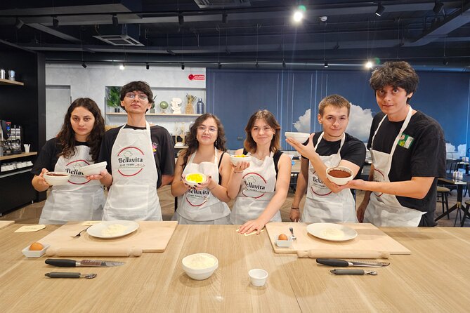 Pasta Fettuccine, Ravioli and Tiramisu MasterClass - Tiramisù, limoncello or coffee, and a dessert that feels earned