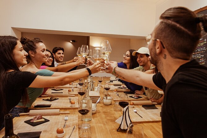 Pasta Making & Wine Tasting with Dinner in Frascati from Rome - Fresh pasta class: choose cacio e pepe, carbonara, or amatriciana
