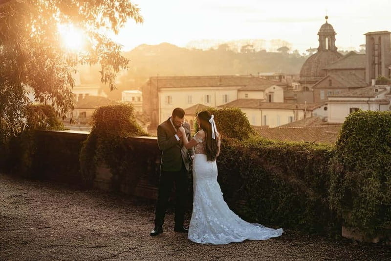 Photoshoot in Rome for couples - Morning Plus Golden Hour: The Prestige Multi-Session Approach